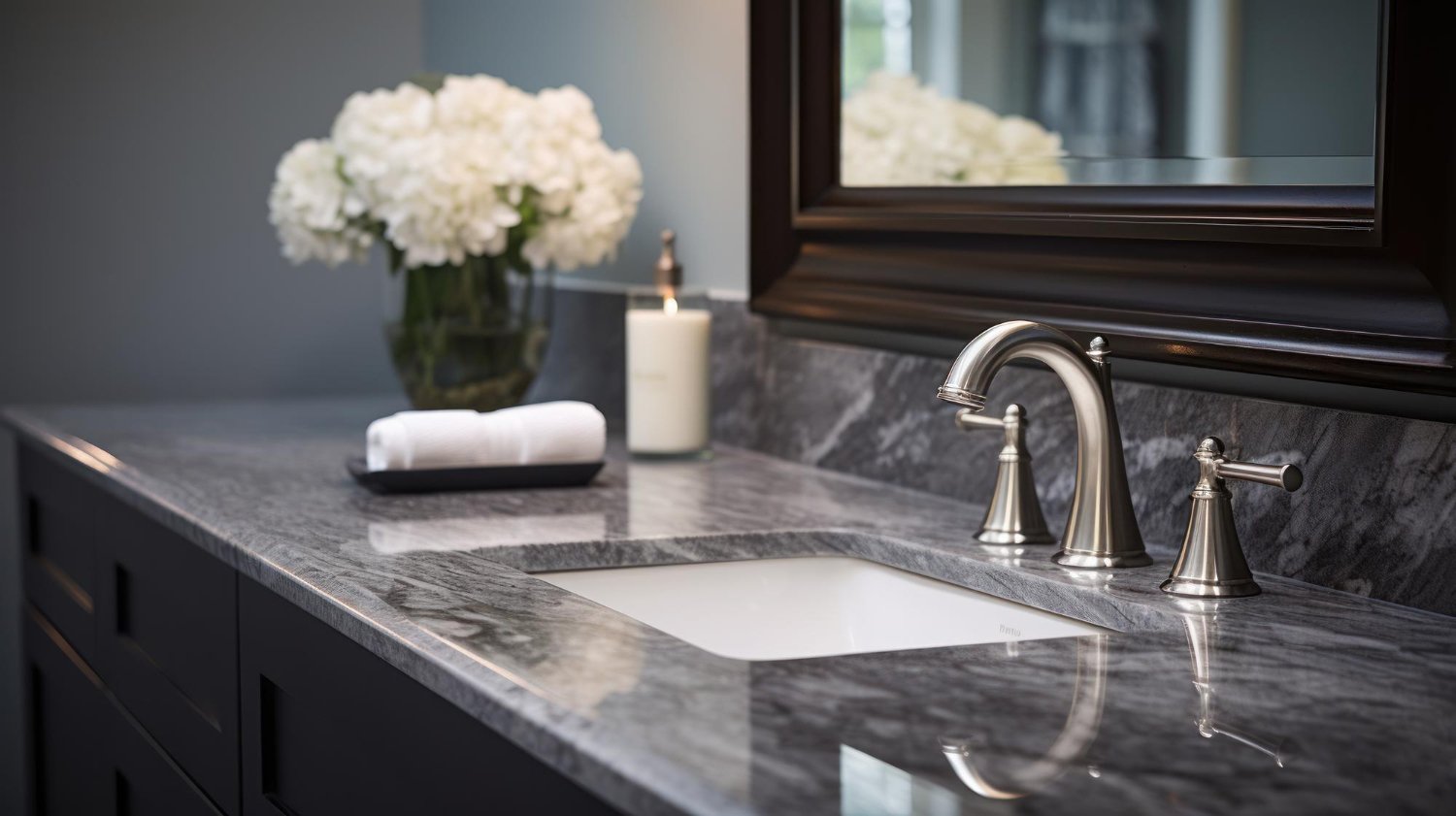 Picture of Elevating Your Bathroom: A Guide to Stylish and Functional Countertops ...