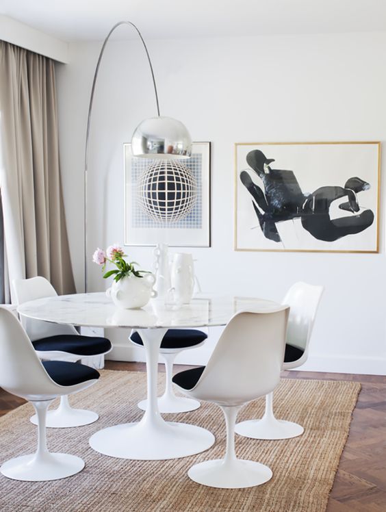 Saarinen Tulip Table and Chairs