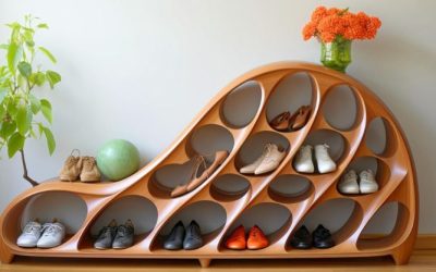 From Chaos to Chic: 10+ Stylish Shoe Cabinet Designs #2