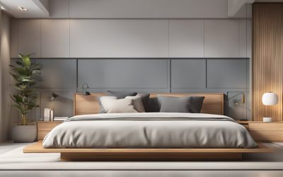 Modern Serenity: Elevate Your Rest with Stylish Wooden Bed Designs