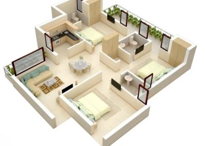 Modern 3 bedroom house plans that are affordable for everyone