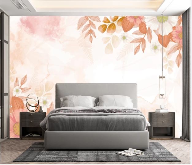 Floral-Coloured-Wallpaper