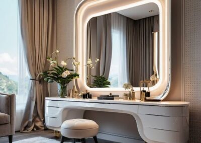 Inspiring Stylish Dressing Table Design Setups for Bedrooms