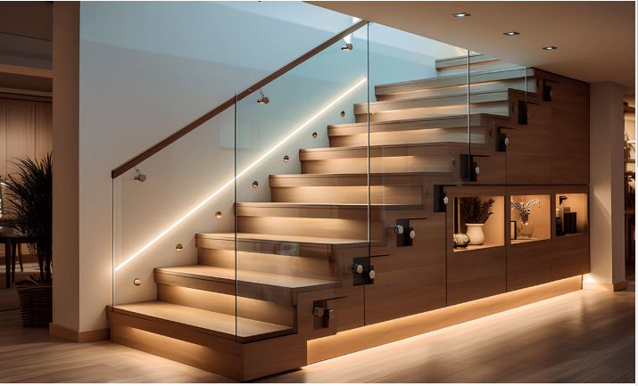 LED-lit-Staircase-Design