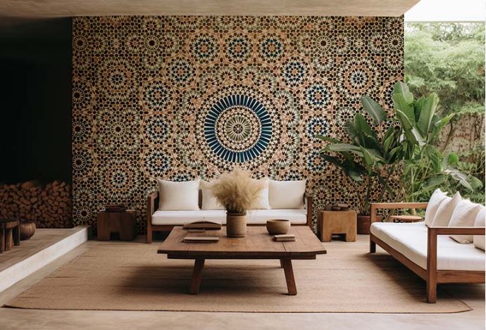 The-Magic-Of-Moroccan-Patterned-Wallpaper-For-Bedroom-Wall