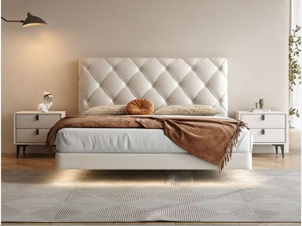 Leather-Bed-Headboard-Design