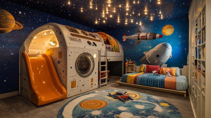 A Cosmic Adventure Bedroom