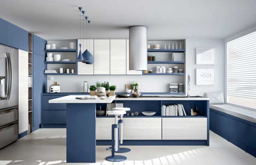 Island Modular Kitchen Design