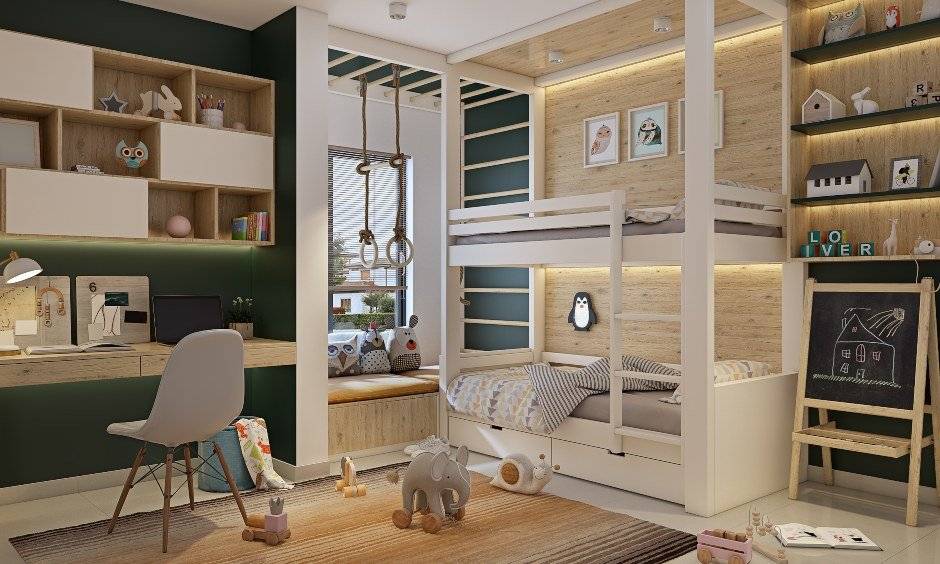 Multifunctional Space In Your Kids Bedroom