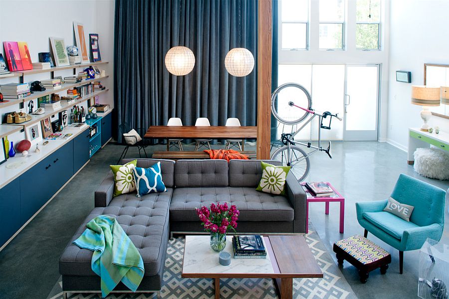 Eclectic Design Living Room