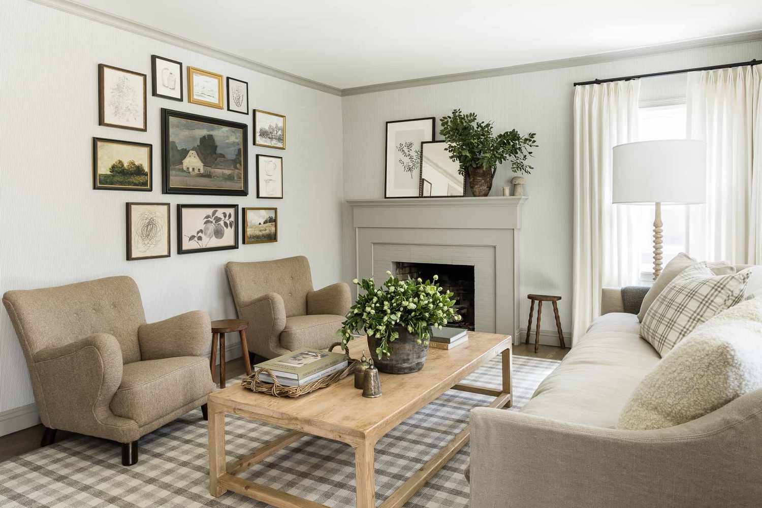 Pair it with a coffee table