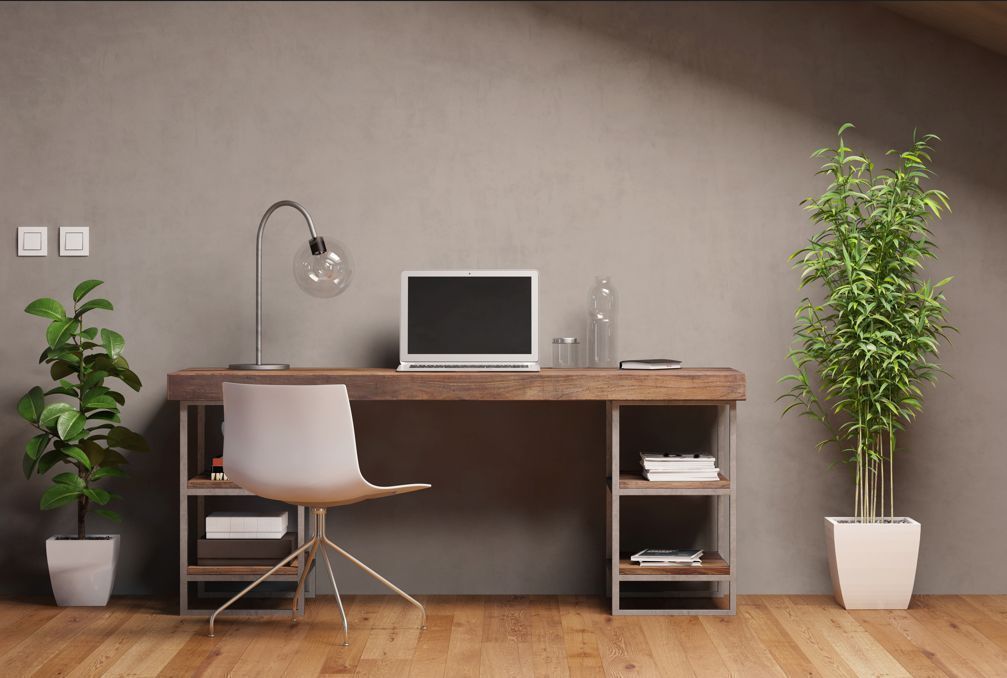Brown and Grey with Silver Accents
