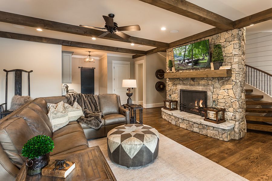 Rustic Style Living Room