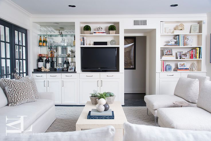TV Units with a Built-In Home Bar