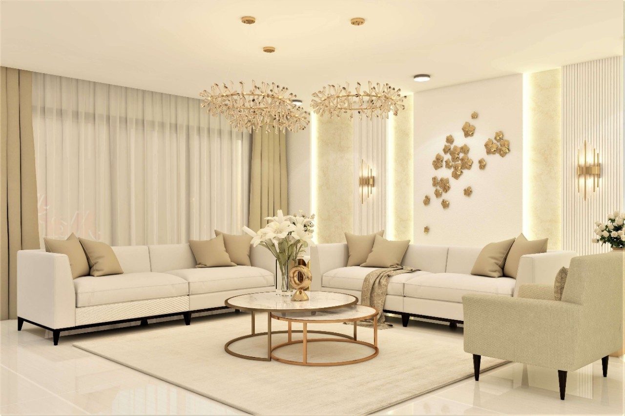 Ultimate Elegance with Beige and White